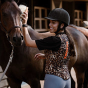 <tc>Back protector</tc> Horse <tc>The Leopard</tc>