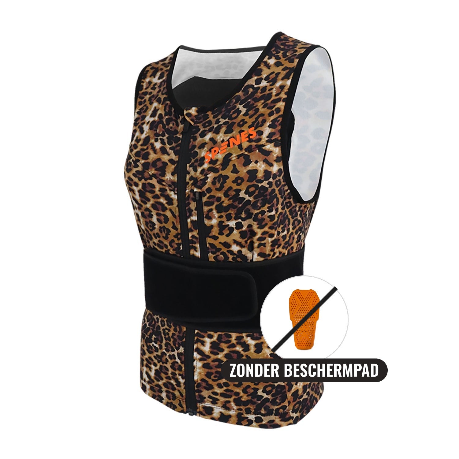Vest Spines Leopard - Zonder beschermpad